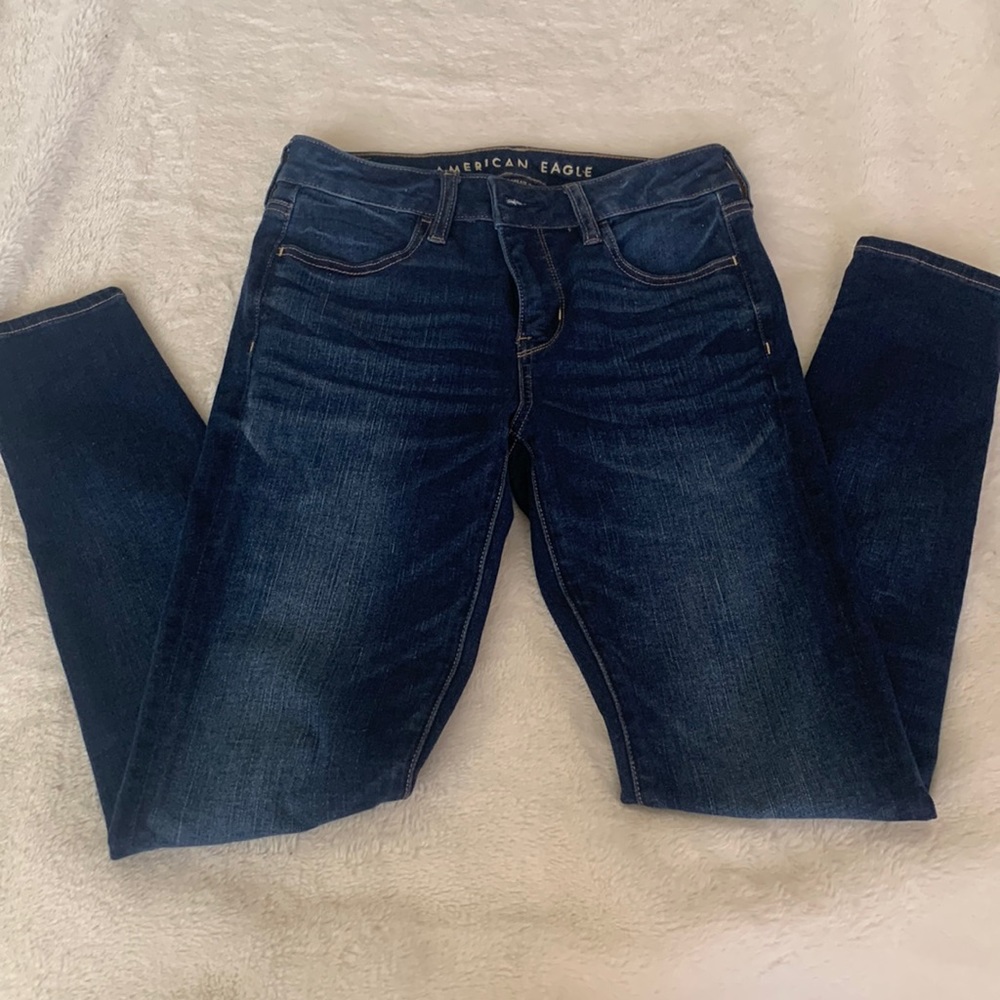 American Eagle 🦅 blue skinny jegging jeans